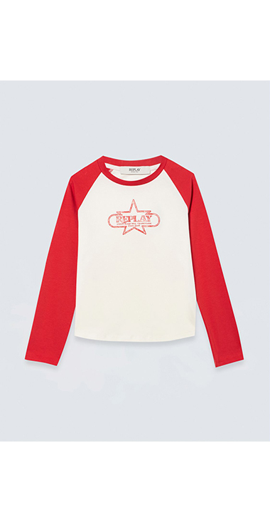ラグランスリーブ Tシャツ